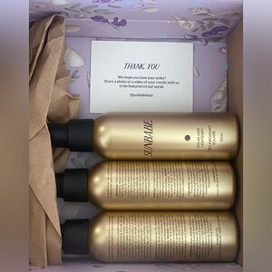 3 Brand New Bottles of Sunbabe Hair Lightener